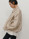【 予約:11月中旬 】LEATHER LIKE BLOUSON/Y264-42119