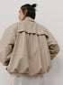 【 予約:11月中旬 】LEATHER LIKE BLOUSON/Y264-42119