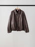 【 予約:11月中旬 】LEATHER LIKE BLOUSON/Y264-42119