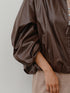 【 予約:11月中旬 】LEATHER LIKE BLOUSON/Y264-42119