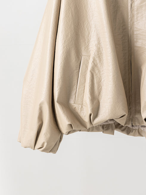 【 予約:11月中旬 】LEATHER LIKE BLOUSON/Y264-42119