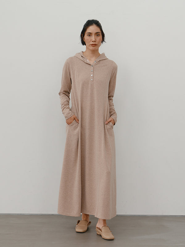 【 予約:11月中旬 】HENRY HOODIE DRESS /Y264-51125