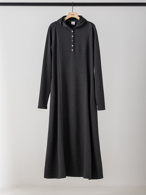 【 予約:11月中旬 】HENRY HOODIE DRESS /Y264-51125