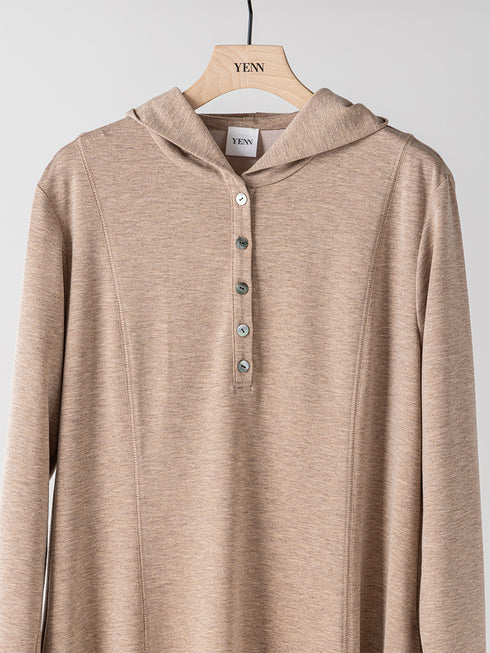 【 予約:11月中旬 】HENRY HOODIE DRESS /Y264-51125