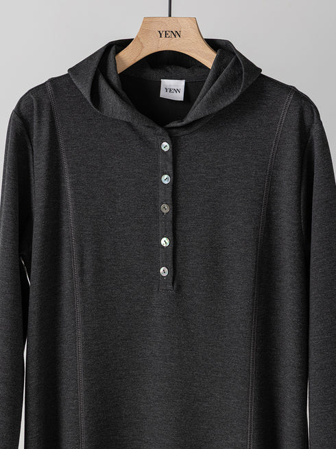 【 予約:11月中旬 】HENRY HOODIE DRESS /Y264-51125