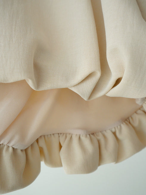 【 予約:1月中旬 】AIRY BALLOON TEE /Y264-82113