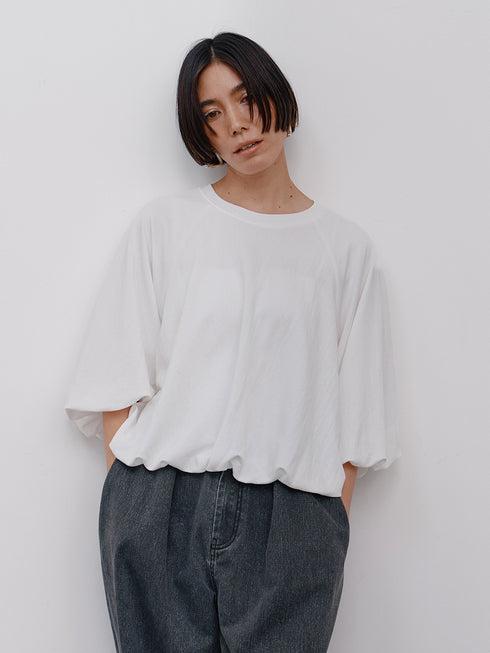 【 予約:1月中旬 】AIRY BALLOON TEE /Y264-82113