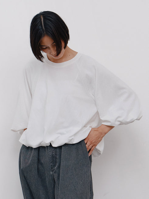 【 予約:1月中旬 】AIRY BALLOON TEE /Y264-82113