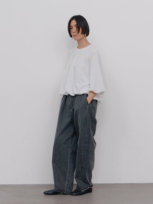 【 予約:1月中旬 】AIRY BALLOON TEE /Y264-82113