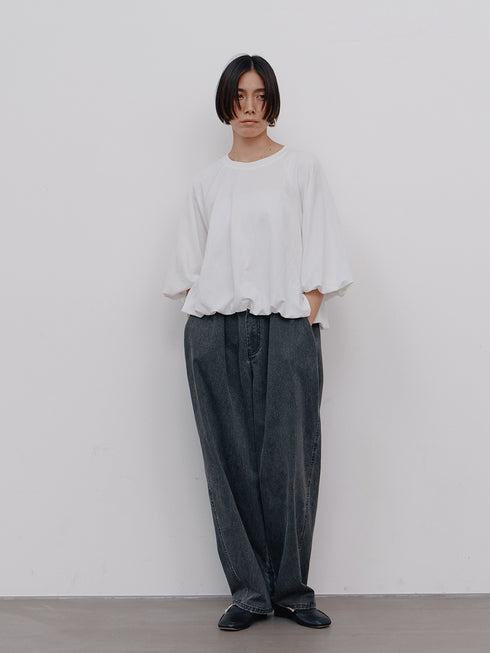【 予約:1月中旬 】AIRY BALLOON TEE /Y264-82113