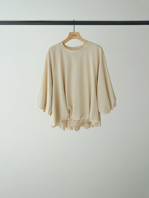 【 予約:1月中旬 】AIRY BALLOON TEE /Y264-82113