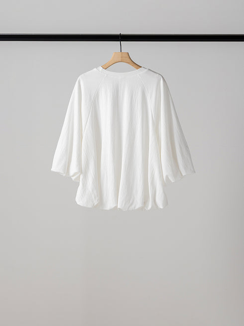 【 予約:1月中旬 】AIRY BALLOON TEE /Y264-82113