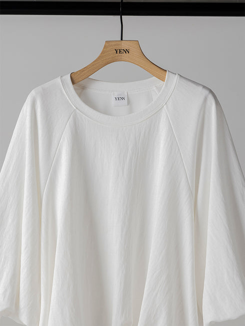 【 予約:1月中旬 】AIRY BALLOON TEE /Y264-82113