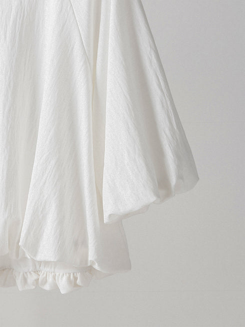【 予約:1月中旬 】AIRY BALLOON TEE /Y264-82113