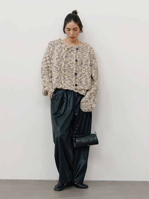【 予約:11月中旬 】HAND SLUB MIX VEST /Y264-91129