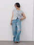 【 予約:11月中旬 】HAND SLUB MIX VEST /Y264-91129