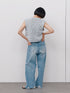 【 予約:11月中旬 】HAND SLUB MIX VEST /Y264-91129