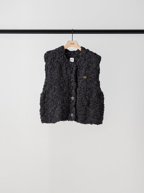【 予約:11月中旬 】HAND SLUB MIX VEST /Y264-91129