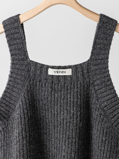 【 予約:11月中旬 】CHUNKY KNIT VEST /Y264-91131