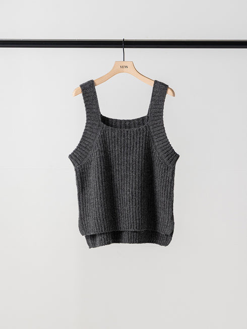 【 予約:11月中旬 】CHUNKY KNIT VEST /Y264-91131