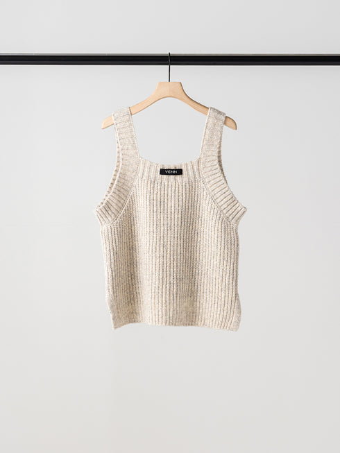 【 予約:11月中旬 】CHUNKY KNIT VEST /Y264-91131