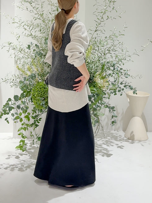 【 予約:11月下旬~12月上旬 】CHUNKY KNIT VEST /Y264-91131-2