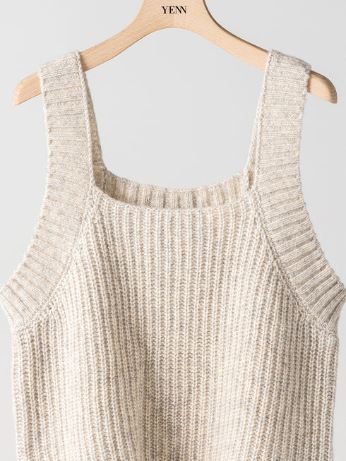 【 予約:11月中旬 】CHUNKY KNIT VEST /Y264-91131