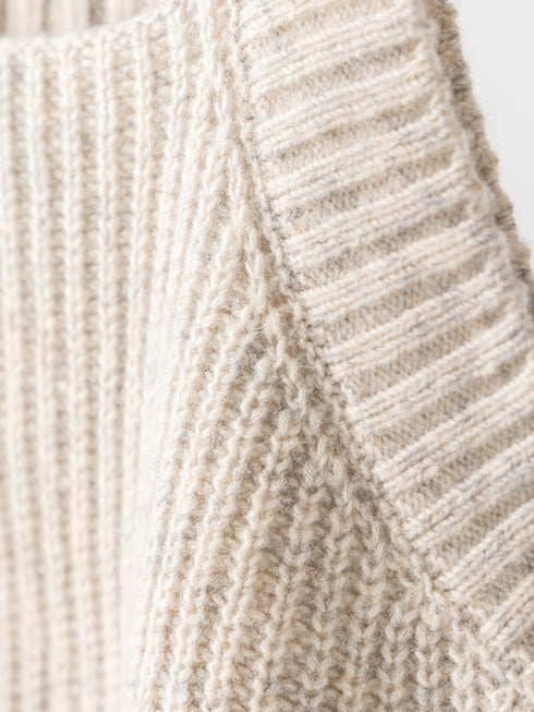 【 予約:11月中旬 】CHUNKY KNIT VEST /Y264-91131