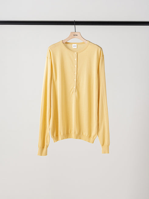 【 予約:1月中旬 】DEEP HENRY SWEATER /Y264-91141
