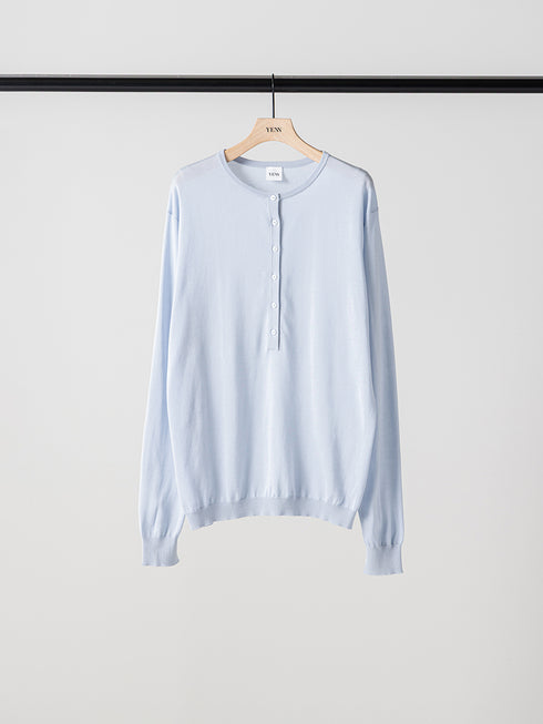 【 予約:1月中旬 】DEEP HENRY SWEATER /Y264-91141
