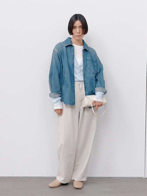 【 予約:1月中旬 】DEEP HENRY SWEATER /Y264-91141