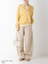 【 予約:11月中旬 】COZY TEXTURE PANTS /Y264-32120
