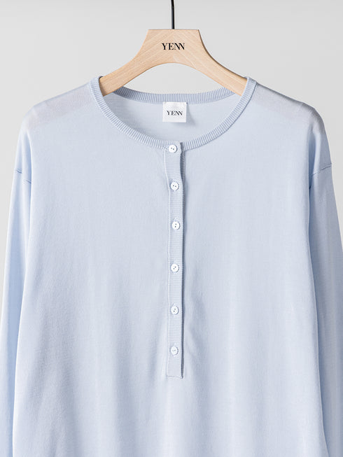 【 予約:1月中旬 】DEEP HENRY SWEATER /Y264-91141