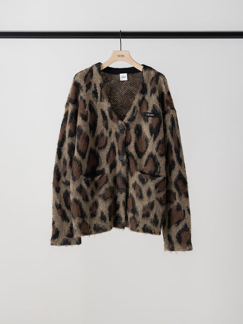 【 予約:11月中旬 】LEOPARD JQKNIT CD /Y264-92132