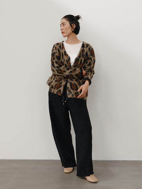 【 予約:11月中旬 】LEOPARD JQKNIT CD /Y264-92132