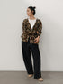 【 予約:11月中旬 】LEOPARD JQKNIT CD /Y264-92132