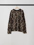 【 予約:11月中旬 】LEOPARD JQKNIT CD /Y264-92132