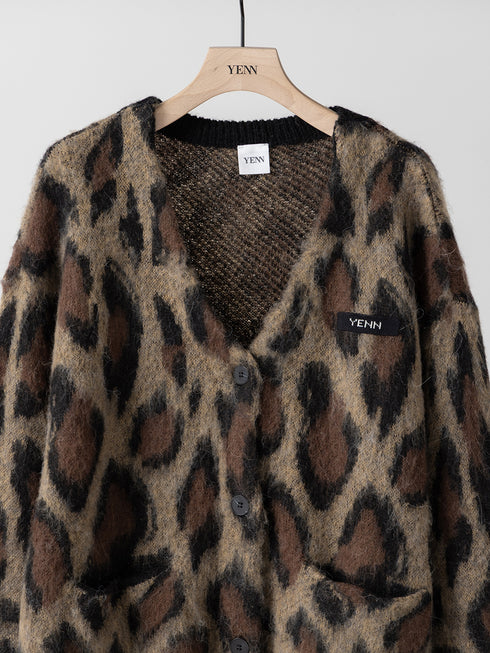 【 予約:11月中旬 】LEOPARD JQKNIT CD /Y264-92132