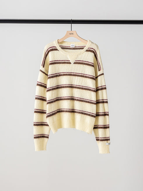 【 予約:11月中旬 】MULTI STRIPE KNIT PO /Y264-92133