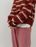 【 予約:11月中旬 】MULTI STRIPE KNIT PO /Y264-92133