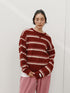 【 予約:11月中旬 】MULTI STRIPE KNIT PO /Y264-92133