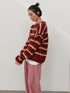【 予約:11月中旬 】MULTI STRIPE KNIT PO /Y264-92133