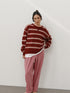 【 予約:11月中旬 】MULTI STRIPE KNIT PO /Y264-92133