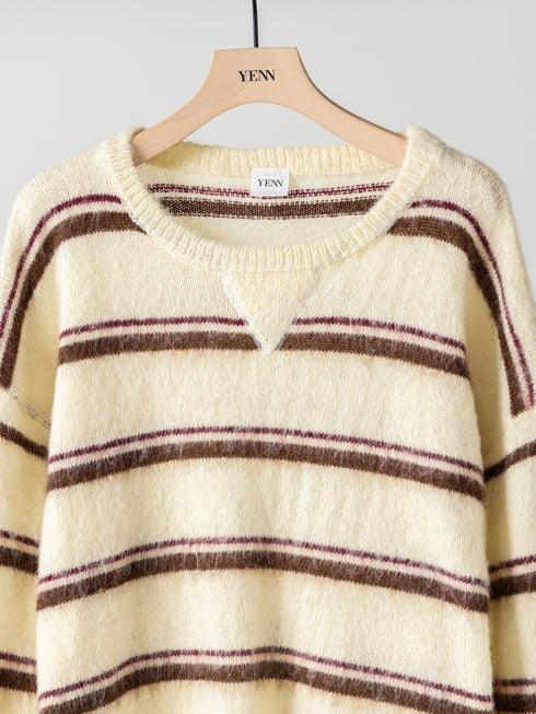 【 予約:11月中旬 】MULTI STRIPE KNIT PO /Y264-92133