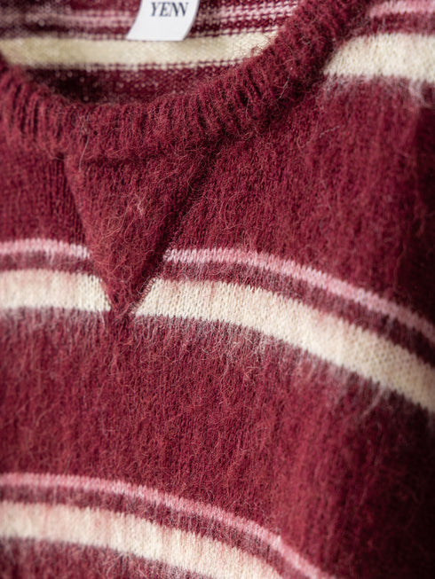 【 予約:11月中旬 】MULTI STRIPE KNIT PO /Y264-92133