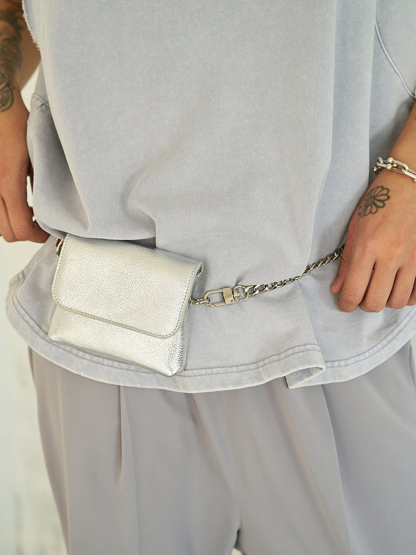 【 予約:5月下旬 】CHAIN BELT POUCH /Y252-02057-7