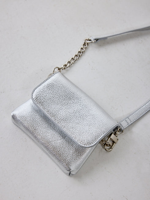【 予約:5月下旬 】CHAIN BELT POUCH /Y252-02057-7
