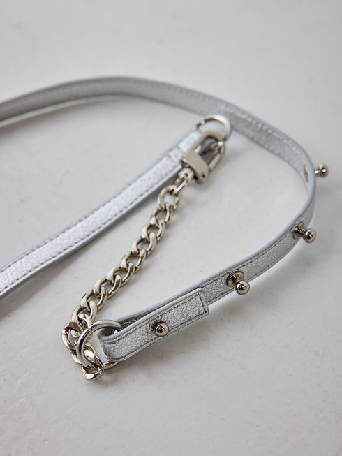 【 予約:5月下旬 】CHAIN BELT POUCH /Y252-02057-7