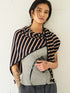 【 予約:5月下旬 】STRIPED JERSEY SCARF /Y262-01048