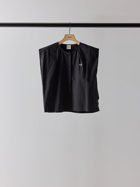 【 予約:5月下旬 】SLEEVELESS SHIRT /Y262-11040